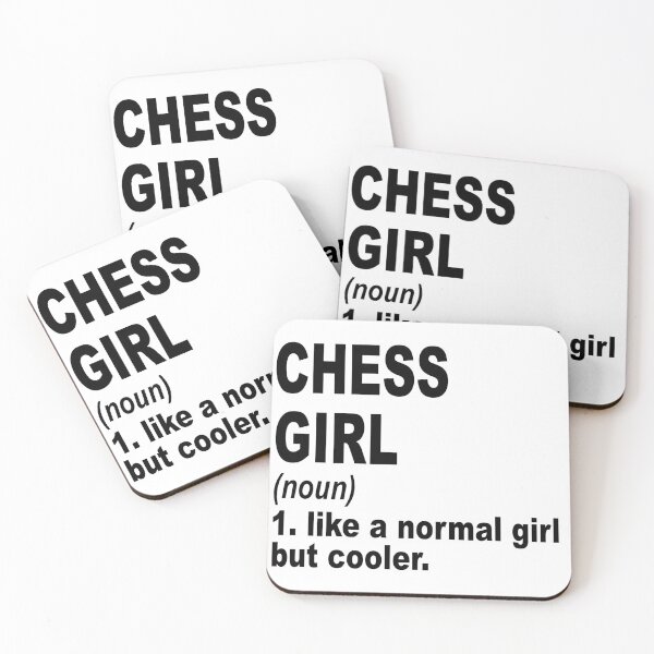 Item preview, chess girl Definition,chess Girl Like A Normal Girl But Cooler designed and sold by Dogs Geeky⭐⭐⭐⭐⭐.