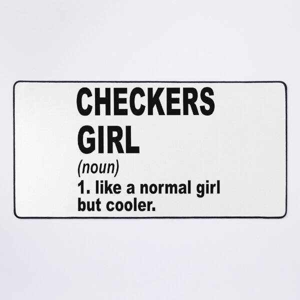 Item preview, checkers Sister,checkers girl like a normal girl but cooler designed and sold by Dogs Geeky⭐⭐⭐⭐⭐.