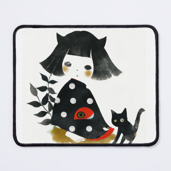Item preview, Little girl and her cat designed and sold by Skintaker.