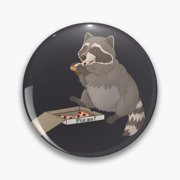 Item preview, Raccoon eating pizza designed and sold by Mehu.