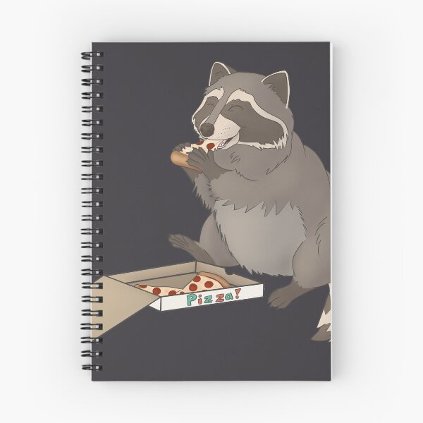 Item preview, Raccoon eating pizza designed and sold by Mehu.