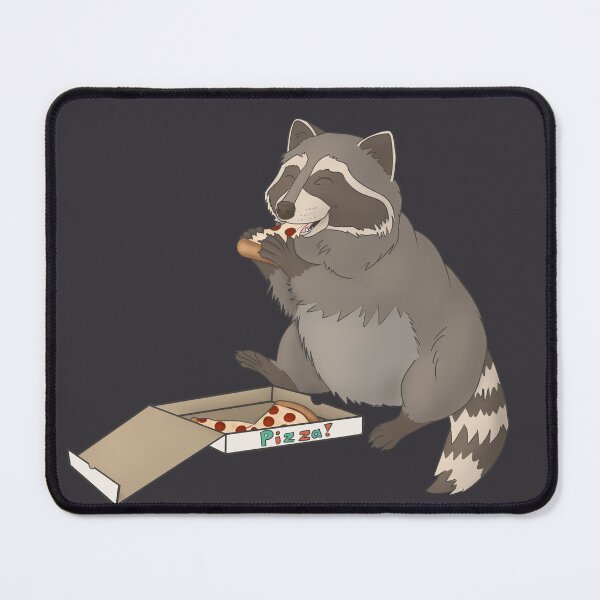 Item preview, Raccoon eating pizza designed and sold by Mehu.