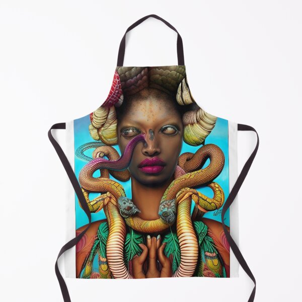 Item preview, Medusa Fear of The Black Woman designed and sold by LoveLightGifts.