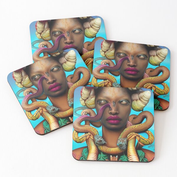 Item preview,  Medusa Fear of The Black Woman designed and sold by LoveLightGifts.