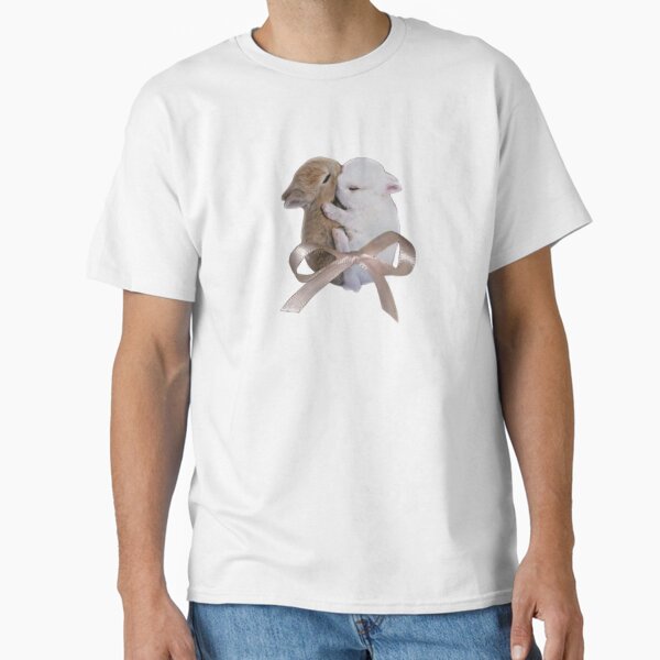 Bunnies with bow Classic T-Shirt