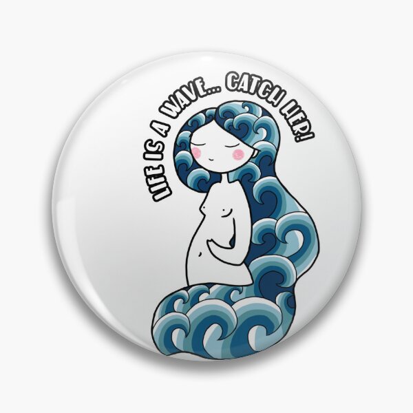 Item preview, Life is a wave designed and sold by Elviejocafa.