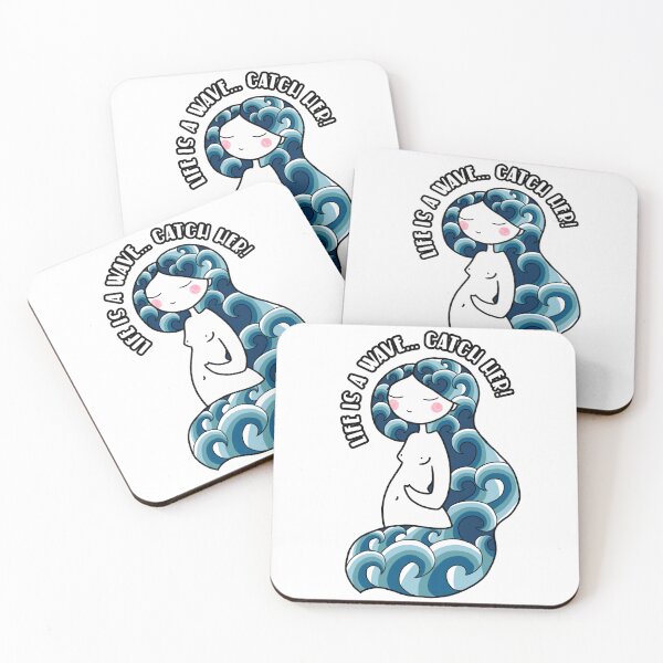 Item preview, Life is a wave designed and sold by Elviejocafa.
