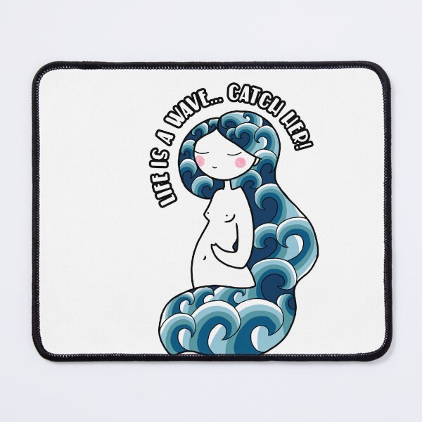 Item preview, Life is a wave designed and sold by Elviejocafa.