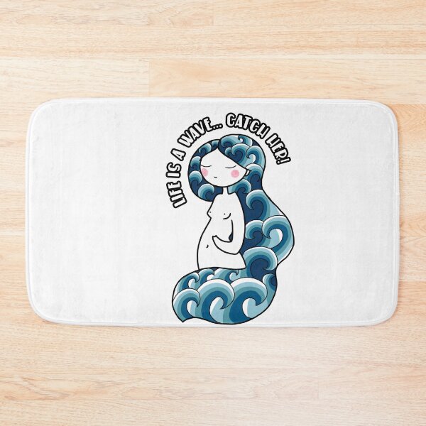Item preview, Life is a wave designed and sold by Elviejocafa.