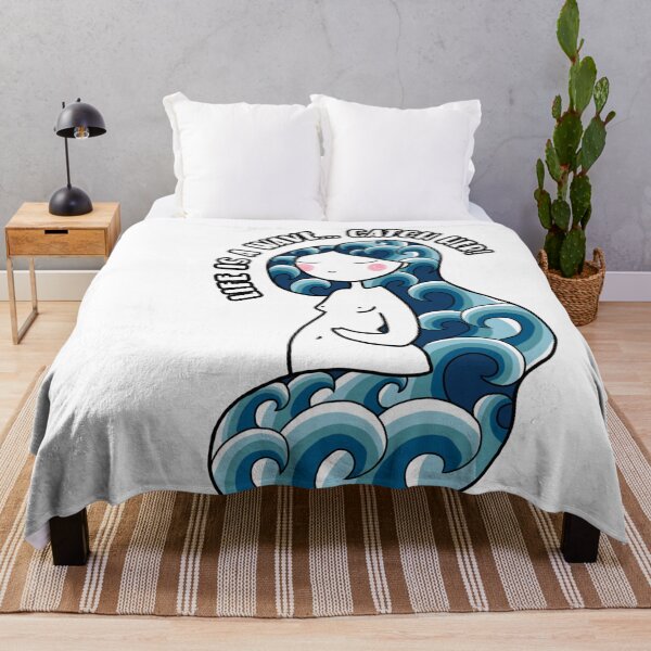 Item preview, Life is a wave designed and sold by Elviejocafa.