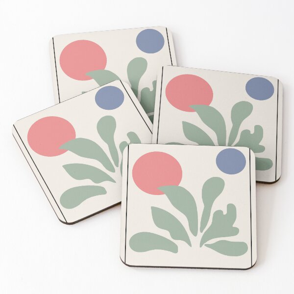 Item preview, Copy of Henri Matisse flowers, Papier Decoupes Art pastel color, Matisse Cutout's Wall Art, Matisse wall art designed and sold by re-make-.