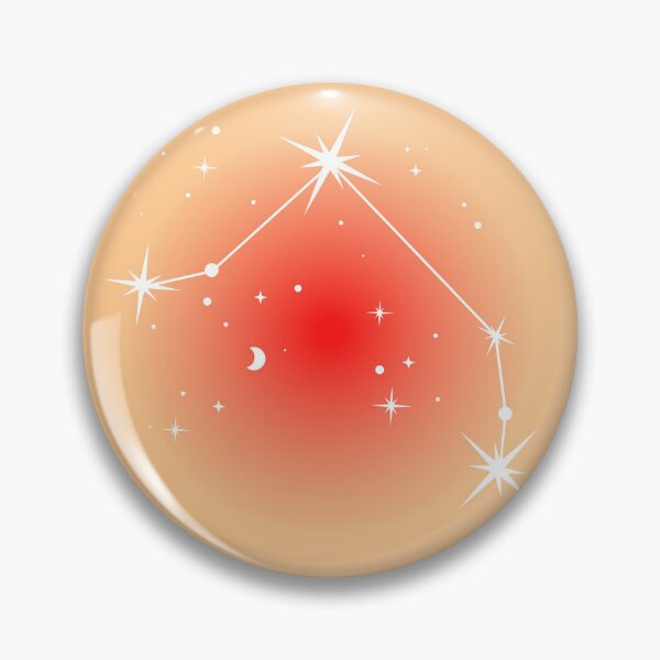 Item preview, Aries Star Sign Zodiac Celestial Constellation Aura Gradient designed and sold by blazingbloom.