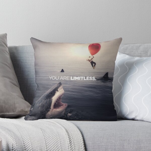 You Are Limitless, Like A Balloon Throw Pillow