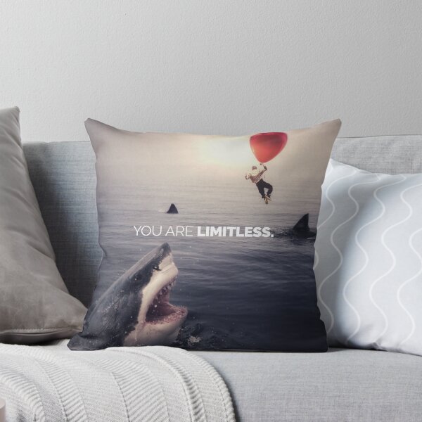 You Are Limitless, Like A Balloon Throw Pillow