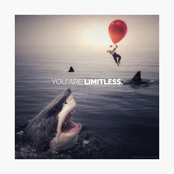 You Are Limitless, Like A Balloon Photographic Print