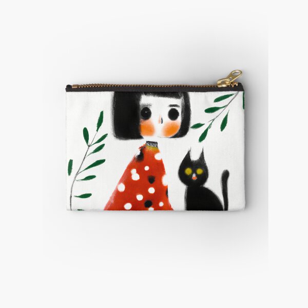 Item preview, Little girl and her cute cat. designed and sold by Skintaker.
