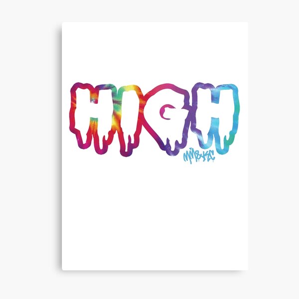 High Metal Print