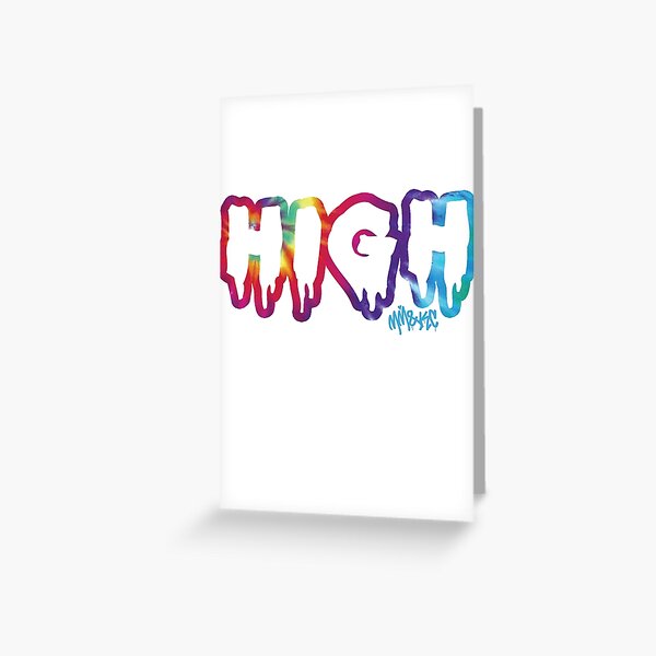 High Greeting Card