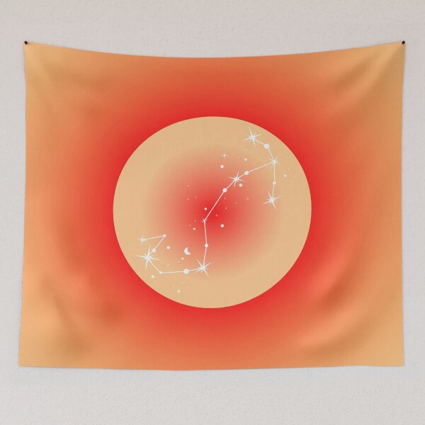 Item preview, Scorpio Star Sign Zodiac Celestial Constellation Aura Gradient designed and sold by blazingbloom.
