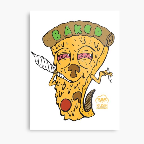 Baked Metal Print