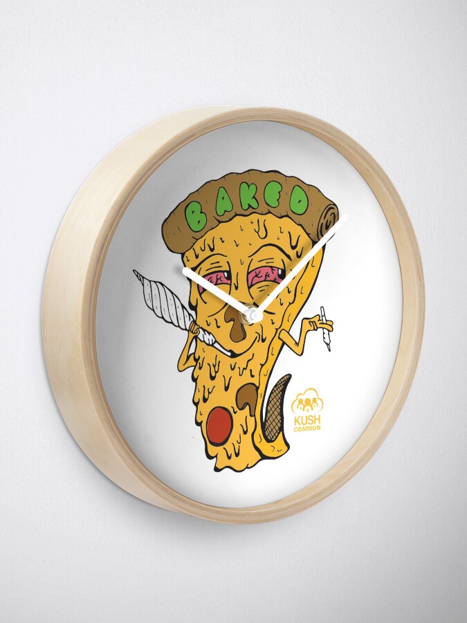 Alternate view of Baked Clock