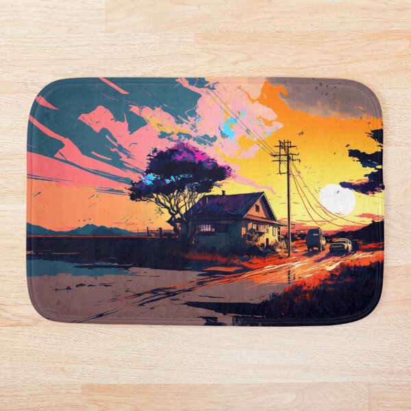 Item preview, Sunset in a Rural Setting: Number 4 designed and sold by Left-Hand-Tree.