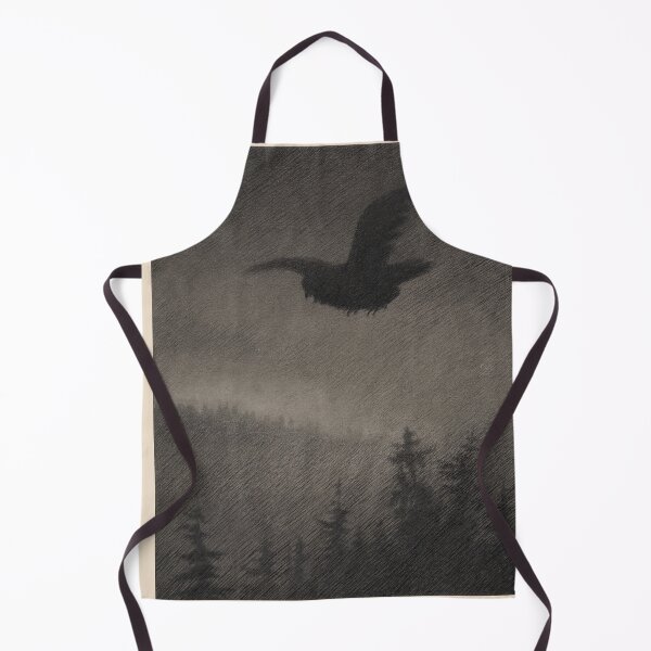 Item preview, Theodor Kittelsen Black Death  Autumn Evening designed and sold by TeeARTHY.