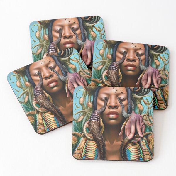 Item preview, Medusa Fear of The Black Woman designed and sold by LoveLightGifts.