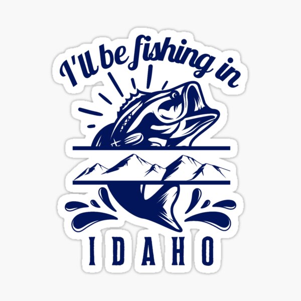 Idaho Fishing Stickers for Sale