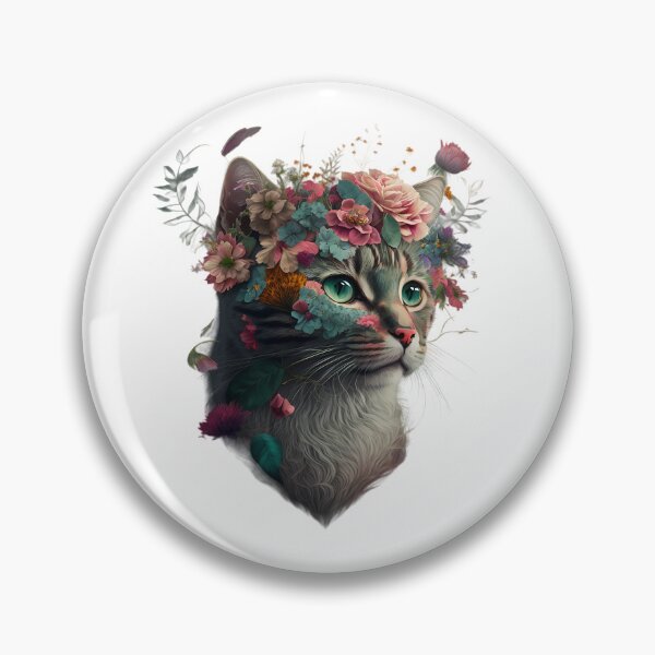 Artikelvorschau, Blumenkatze entworfen und verkauft von ArtShanth.