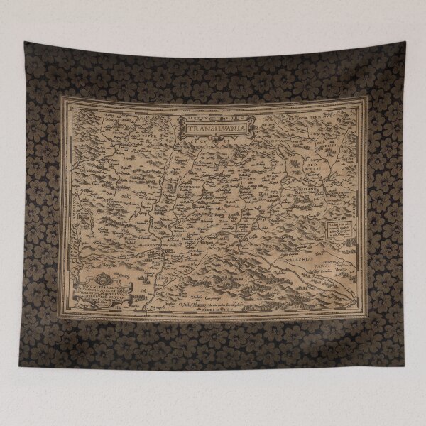 Item preview, Medieval Map of Transylvania 1566 designed and sold by GatorDesign.