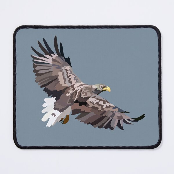 Item preview, W is for White Tailed Eagle,White-Tailed Eagle – Majestic Bird of Prey Wildlife Illustration designed and sold by PrettylittlepastelUk.