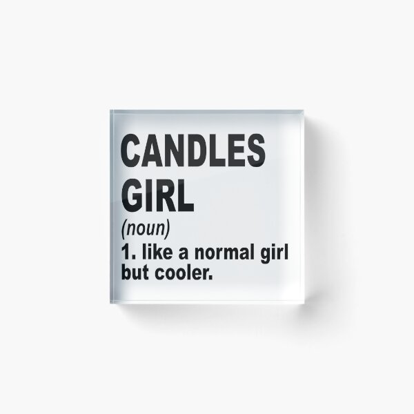 Item preview, candles Girl Like A Normal Girl But Cooler,candles Lovers Gift designed and sold by Dogs Geeky⭐⭐⭐⭐⭐.