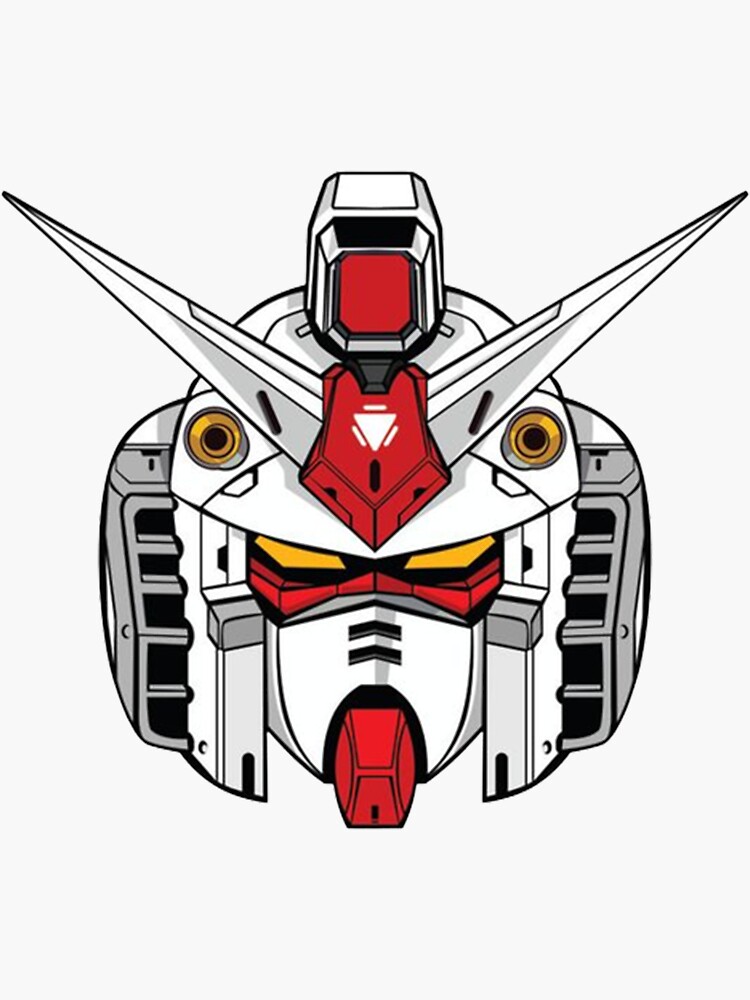 "Mobile Suit Gundam " Sticker for Sale by LUXPRODACT Redbubble