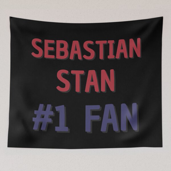 Item preview, Sebastian Stan - #1 Fan designed and sold by Rybariuns.