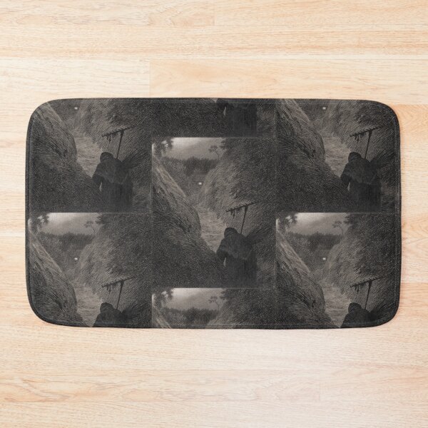 Item preview, Theodor Kittelsen Illustration of the Black Death Pesta Comes designed and sold by TeeARTHY.