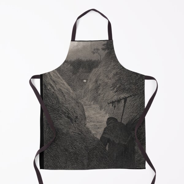 Item preview, Theodor Kittelsen Illustration of the Black Death Pesta Comes designed and sold by TeeARTHY.
