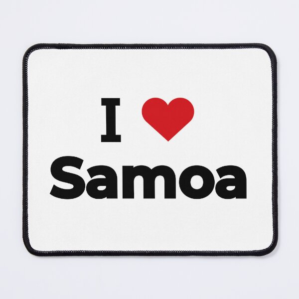 Item preview, I love Samoa designed and sold by Moyanana.