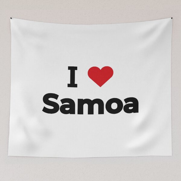 Item preview, I love Samoa designed and sold by Moyanana.