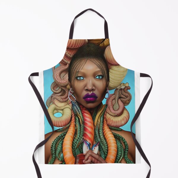 Item preview, Medusa Fear of The Black Woman designed and sold by LoveLightGifts.