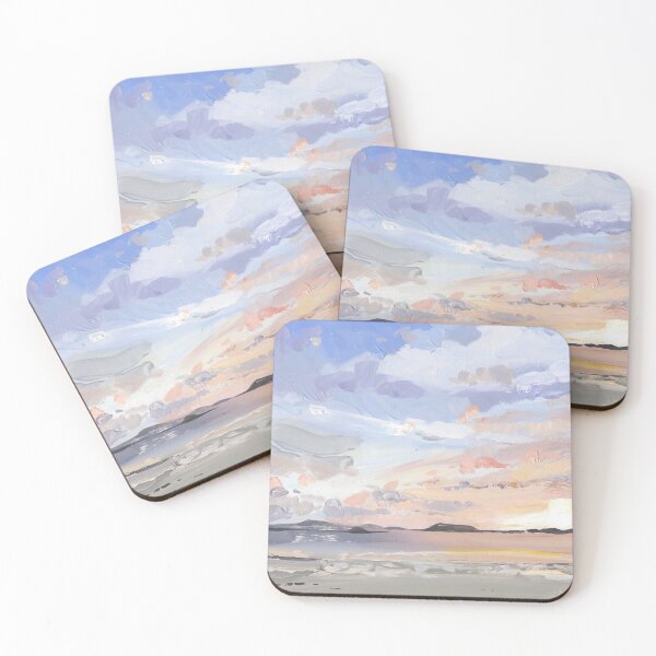 Item preview, ISLAND SUNSET Cornish contemporary art painting  designed and sold by SeascapesArtist.