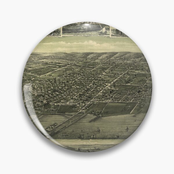 Item preview, Atlantic Highlands, New Jersey (1894) designed and sold by allhistory.