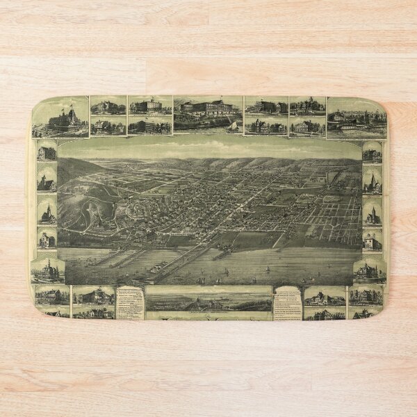 Item preview, Atlantic Highlands, New Jersey (1894) designed and sold by allhistory.