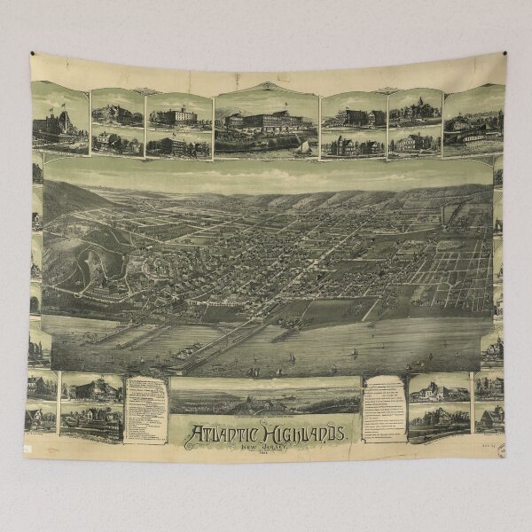 Item preview, Atlantic Highlands, New Jersey (1894) designed and sold by allhistory.