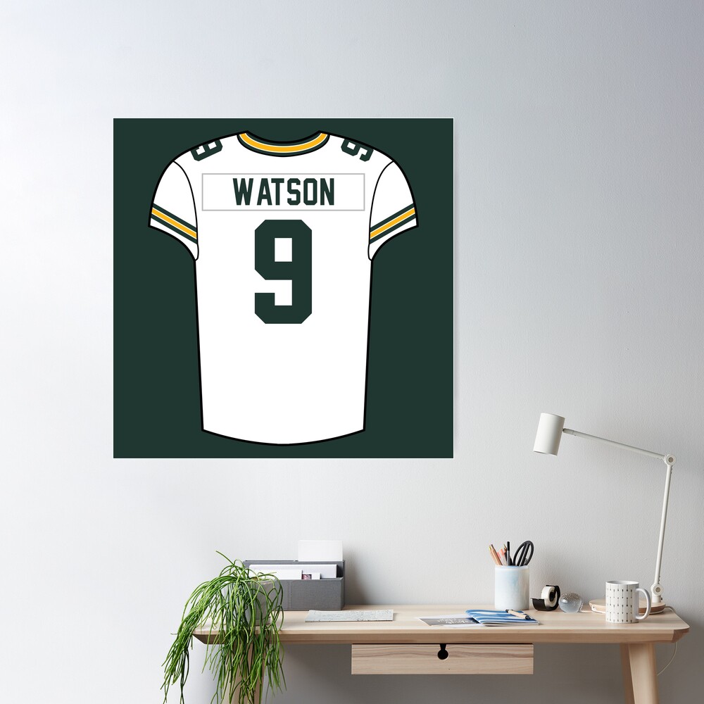 Christian Watson Away Jersey Poster for Sale by designsheaven