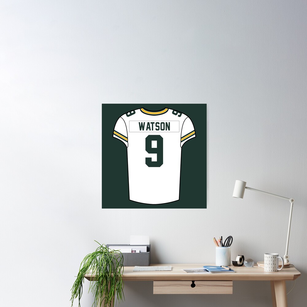 Christian Watson Away Jersey Poster for Sale by designsheaven