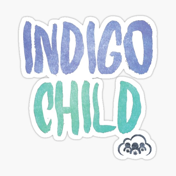 Indigo Child Sticker