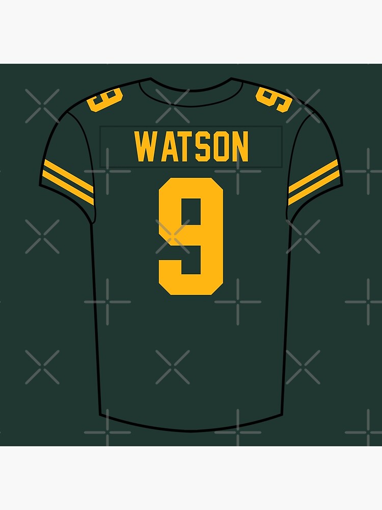 Packers #9 Christian Watson Nike Away Game Jersey Small White