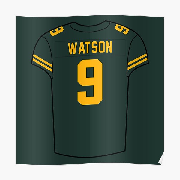 Christian Watson Away Jersey Poster for Sale by designsheaven