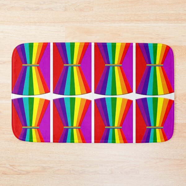 Item preview, Rainbow haystack fabric design designed and sold by TerenceLacey.